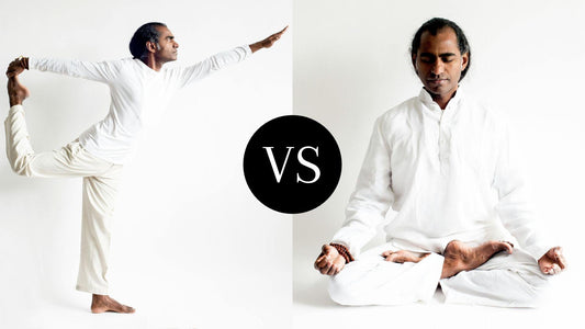 Yoga vs meditation