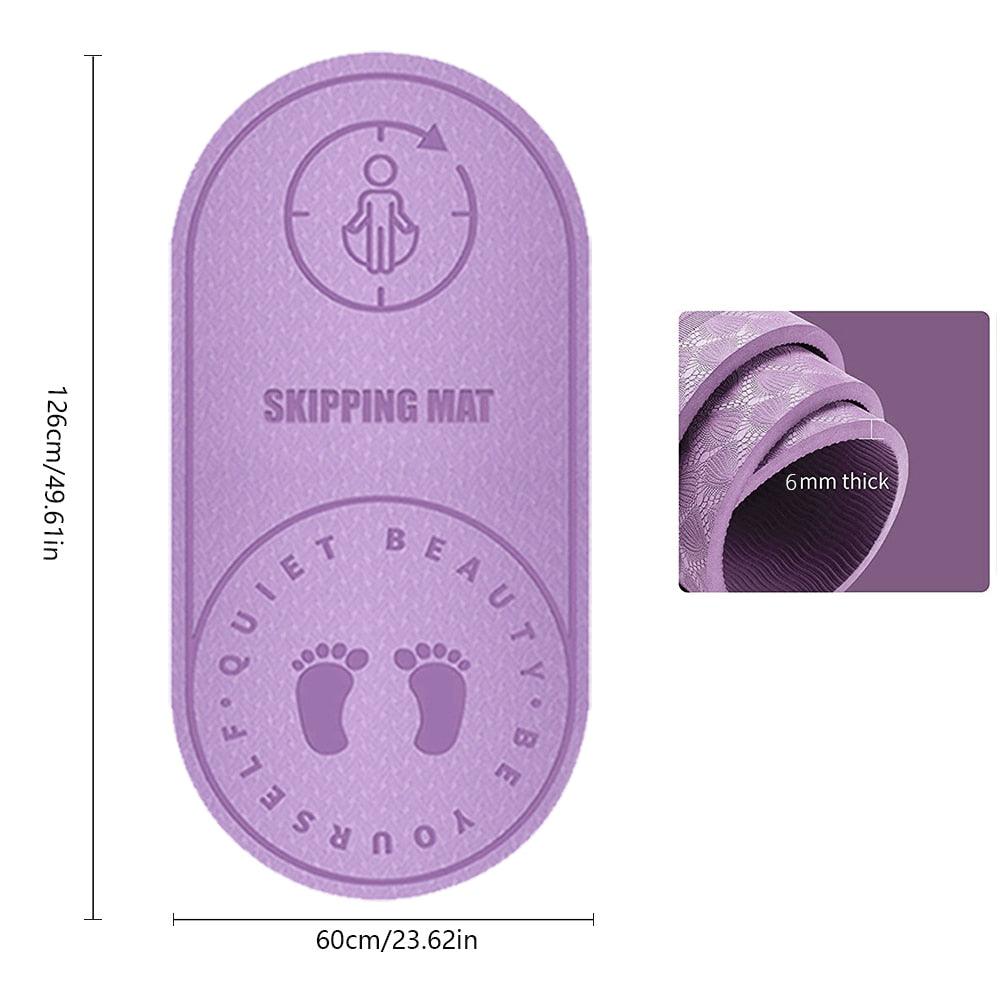 purple noise reduction mat for ladies