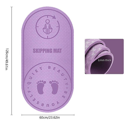 purple noise reduction mat for ladies