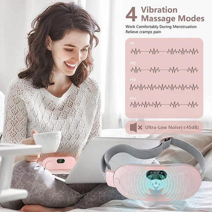 4 vibration and massage modes to relief menstrual cramps