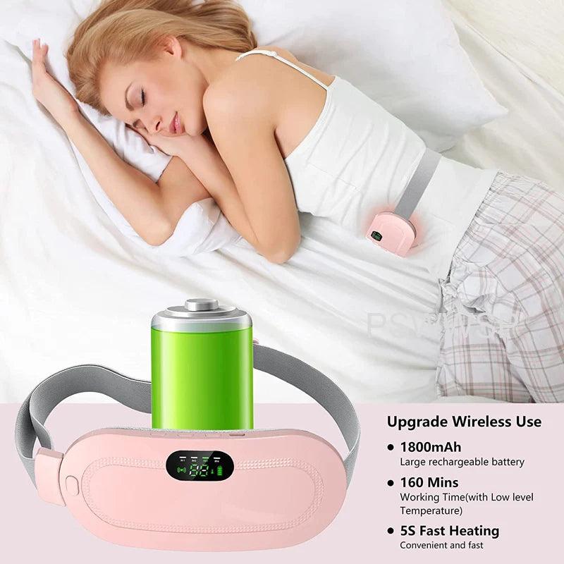 long battery life for maximum pain relief from menstrual pain