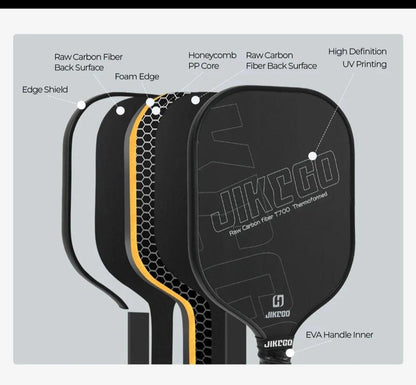 Raw Carbon Power Pickleball Paddle