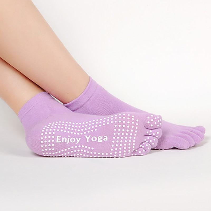 Non-Slip Yoga Socks - RovaFlex