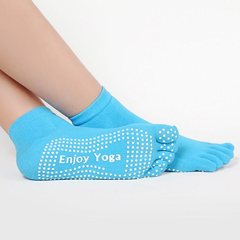 Non-Slip Yoga Socks - RovaFlex