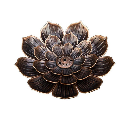 Multi Holes Lotus Incense Stick Holder - RovaFlex