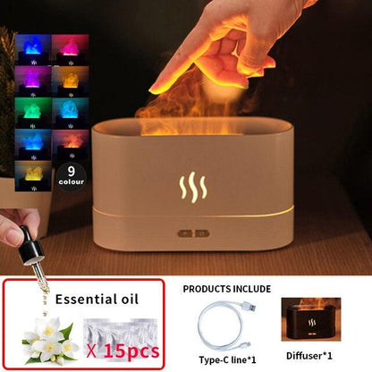 Flame Essential Oil Diffuser - RovaFlex