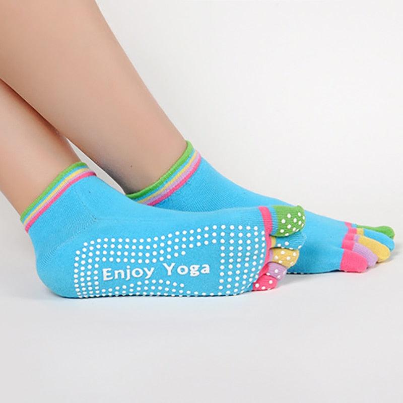 Non-Slip Yoga Socks - RovaFlex