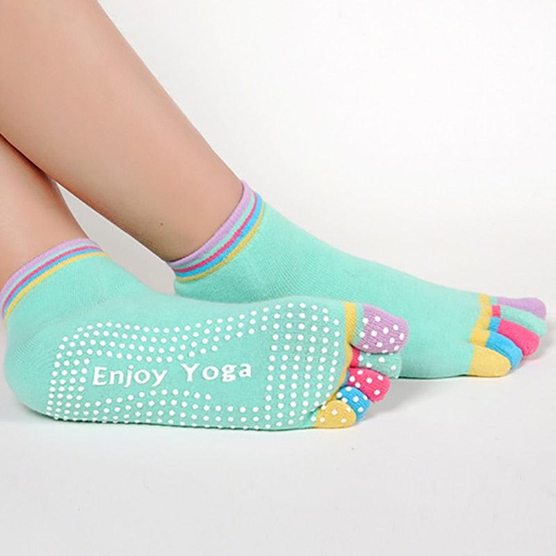 Non-Slip Yoga Socks - RovaFlex