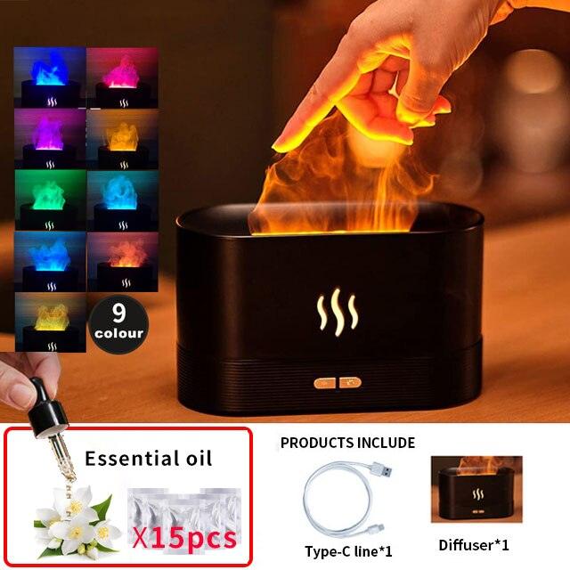 Flame Essential Oil Diffuser - RovaFlex