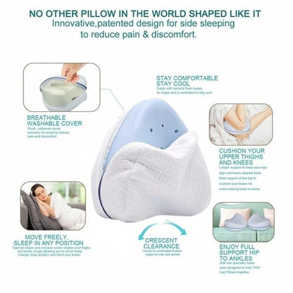 Memory Foam Sleeping Leg Pillow - RovaFlex