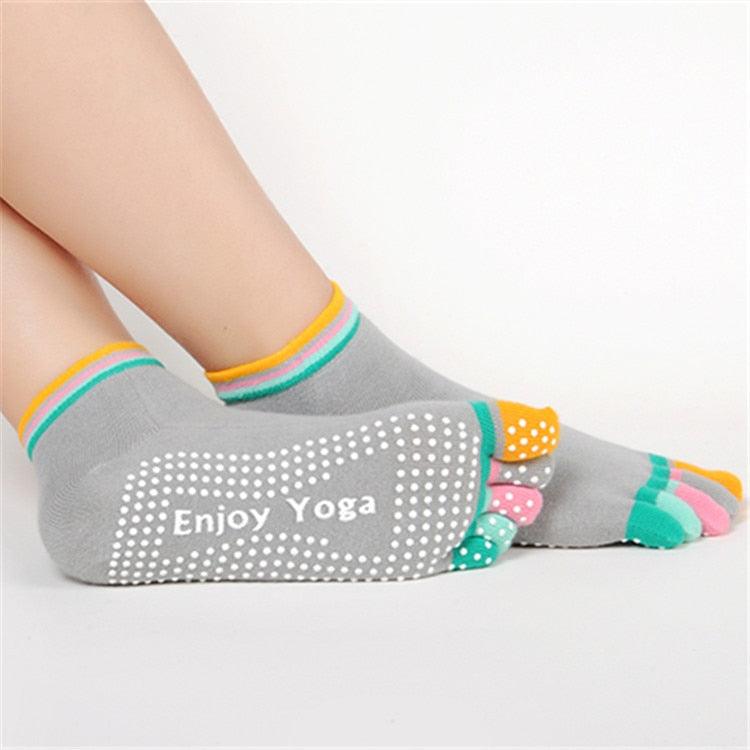 Non-Slip Yoga Socks - RovaFlex