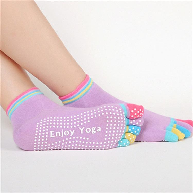 Non-Slip Yoga Socks - RovaFlex