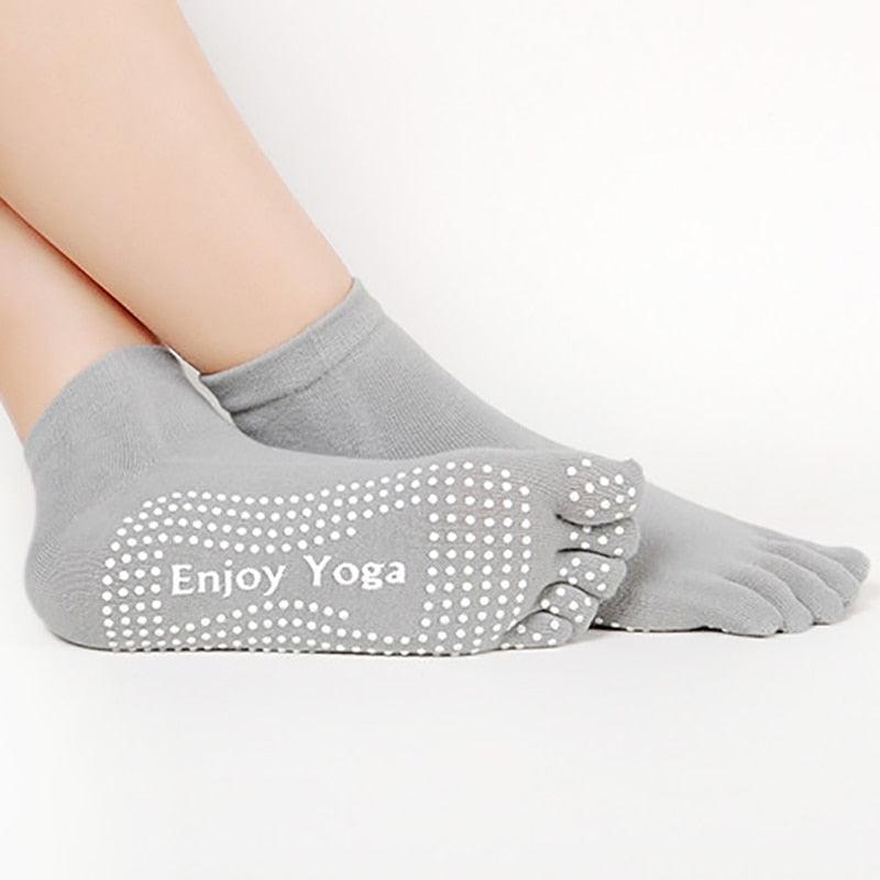 Non-Slip Yoga Socks - RovaFlex