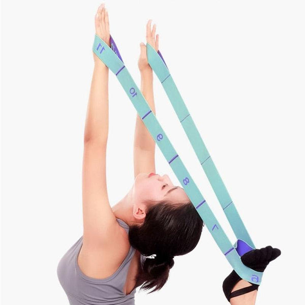 Bandes de résistance extensibles pour le yoga